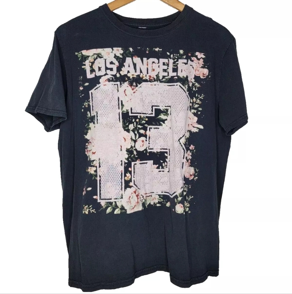 Tony Hawk Los Angeles 13 Black T-Shirt Size L